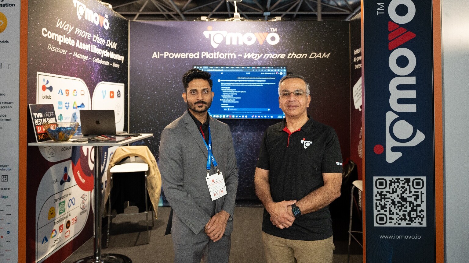 Hajeer: We decided to implement generative AI to take our product to the next phase. (L-R): Jay Hajeer, CEO; Neeraj Bansal, CFO